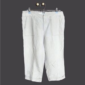 LOFT Linen Capri Pants Sz8